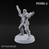 Wasteland Welcome Committee Human Raiders — G · Twin Sawn-off Shotguns + Twin Combat Knives
