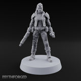 Wasteland Welcome Committee Human Raider H — Auto Pistol & Cleaver