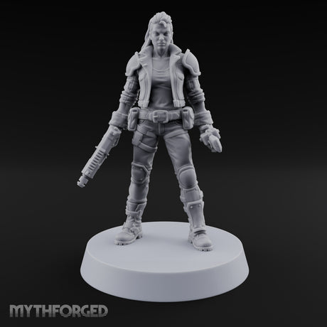 Wasteland Welcome Committee Human Raider H — Auto Pistol & Cleaver