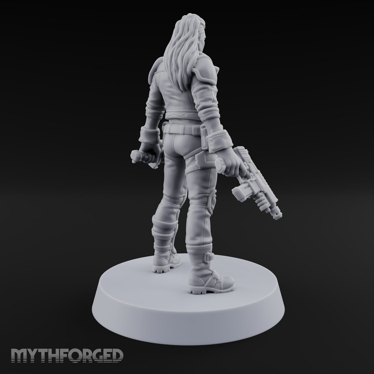 Wasteland Welcome Committee Human Raider H — Auto Pistol & Cleaver