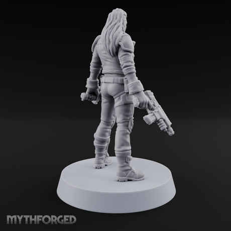 Wasteland Welcome Committee Human Raider H — Auto Pistol & Cleaver