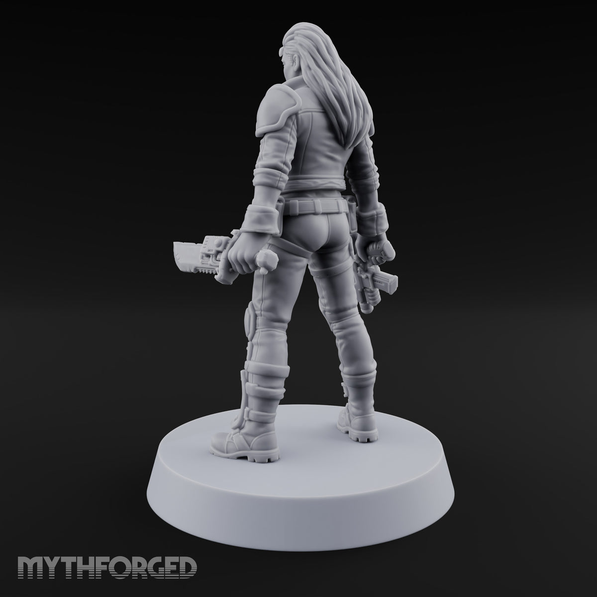 Wasteland Welcome Committee Human Raider H — Auto Pistol & Cleaver
