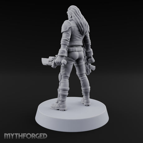 Wasteland Welcome Committee Human Raider H — Auto Pistol & Cleaver