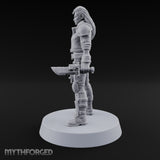 Wasteland Welcome Committee Human Raider H — Auto Pistol & Cleaver
