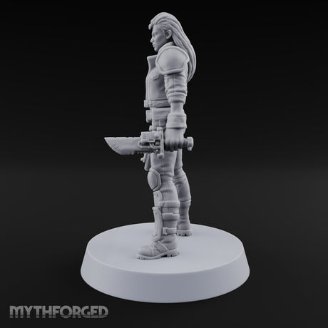 Wasteland Welcome Committee Human Raider H — Auto Pistol & Cleaver