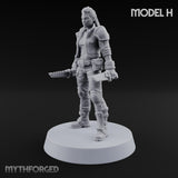 Wasteland Welcome Committee Human Raiders — H · Twin Sawn-off Shotguns + Twin Combat Knives