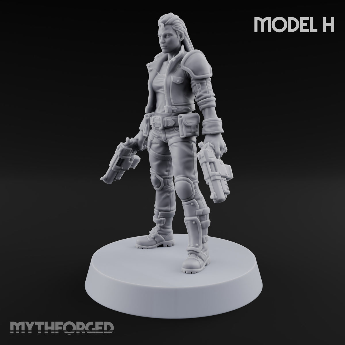 Wasteland Welcome Committee Human Raider H — Twin Stubber Pistols