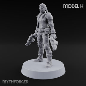 Wasteland Welcome Committee Human Raider H — Twin Stubber Pistols