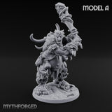 Raiding And Pillaging Hill Giant Marauder A Miniature for Dungeons and Dragons, Pathfinder or other TTRPGs