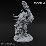 Raiding And Pillaging Hill Giant Marauder A Miniature for Dungeons and Dragons, Pathfinder or other TTRPGs