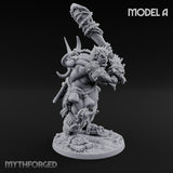 Raiding And Pillaging Hill Giant Marauder A Miniature for Dungeons and Dragons, Pathfinder or other TTRPGs