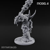 Raiding And Pillaging Hill Giant Marauder A Miniature for Dungeons and Dragons, Pathfinder or other TTRPGs
