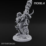 Raiding And Pillaging Hill Giant Marauder A Miniature for Dungeons and Dragons, Pathfinder or other TTRPGs