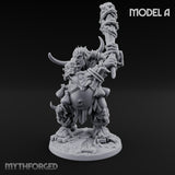 Raiding And Pillaging Hill Giant Marauder A Miniature for Dungeons and Dragons, Pathfinder or other TTRPGs
