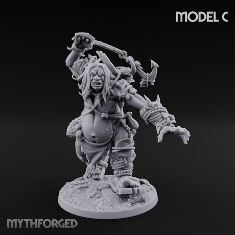 Raiding And Pillaging Hill Giant Marauder C — Large - 2" Base