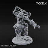 Raiding And Pillaging Hill Giant Marauder C Miniature for Dungeons and Dragons, Pathfinder or other TTRPGs
