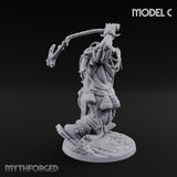 Raiding And Pillaging Hill Giant Marauder C Miniature for Dungeons and Dragons, Pathfinder or other TTRPGs