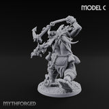 Raiding And Pillaging Hill Giant Marauder C Miniature for Dungeons and Dragons, Pathfinder or other TTRPGs