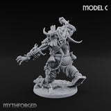 Raiding And Pillaging Hill Giant Marauder C Miniature for Dungeons and Dragons, Pathfinder or other TTRPGs