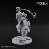 Raiding And Pillaging Hill Giant Marauder C Miniature for Dungeons and Dragons, Pathfinder or other TTRPGs