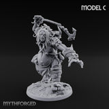 Raiding And Pillaging Hill Giant Marauder C Miniature for Dungeons and Dragons, Pathfinder or other TTRPGs