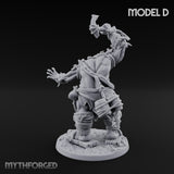 Raiding And Pillaging Hill Giant Marauder D Miniature for Dungeons and Dragons, Pathfinder or other TTRPGs