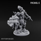 Raiding And Pillaging Hill Giant Marauder E Miniature for Dungeons and Dragons, Pathfinder or other TTRPGs