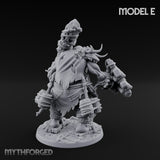 Raiding And Pillaging Hill Giant Marauder E Miniature for Dungeons and Dragons, Pathfinder or other TTRPGs
