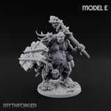 Raiding And Pillaging Hill Giant Marauder E Miniature for Dungeons and Dragons, Pathfinder or other TTRPGs