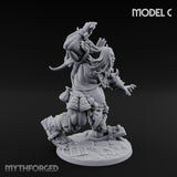 Raiding And Pillaging Hill Giant Marauders Miniature for Dungeons and Dragons, Pathfinder or other TTRPGs