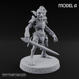 Raiding Rabble Goblin Raider A Miniature for Dungeons and Dragons, Pathfinder or other TTRPGs