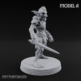 Raiding Rabble Goblin Raider A Miniature for Dungeons and Dragons, Pathfinder or other TTRPGs