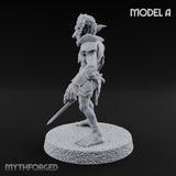 Raiding Rabble Goblin Raider A Miniature for Dungeons and Dragons, Pathfinder or other TTRPGs