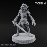 Raiding Rabble Goblin Raider A Miniature for Dungeons and Dragons, Pathfinder or other TTRPGs
