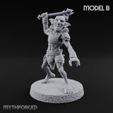 Raiding Rabble Goblin Raider B Miniature for Dungeons and Dragons, Pathfinder or other TTRPGs