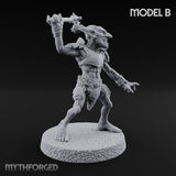 Raiding Rabble Goblin Raider B Miniature for Dungeons and Dragons, Pathfinder or other TTRPGs