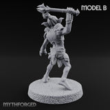 Raiding Rabble Goblin Raider B Miniature for Dungeons and Dragons, Pathfinder or other TTRPGs