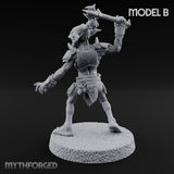 Raiding Rabble Goblin Raider B Miniature for Dungeons and Dragons, Pathfinder or other TTRPGs