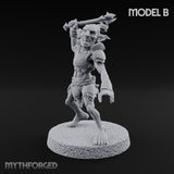 Raiding Rabble Goblin Raider B Miniature for Dungeons and Dragons, Pathfinder or other TTRPGs