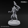 Raiding Rabble Goblin Raider C Miniature for Dungeons and Dragons, Pathfinder or other TTRPGs