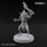 Raiding Rabble Goblin Raider C Miniature for Dungeons and Dragons, Pathfinder or other TTRPGs