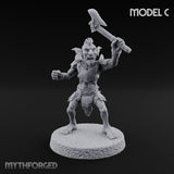 Raiding Rabble Goblin Raider C Miniature for Dungeons and Dragons, Pathfinder or other TTRPGs