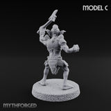 Raiding Rabble Goblin Raider C Miniature for Dungeons and Dragons, Pathfinder or other TTRPGs
