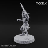 Raiding Rabble Goblin Raider C Miniature for Dungeons and Dragons, Pathfinder or other TTRPGs