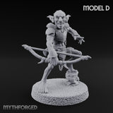 Raiding Rabble Goblin Raider D Miniature for Dungeons and Dragons, Pathfinder or other TTRPGs