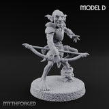 Raiding Rabble Goblin Raider D Miniature for Dungeons and Dragons, Pathfinder or other TTRPGs