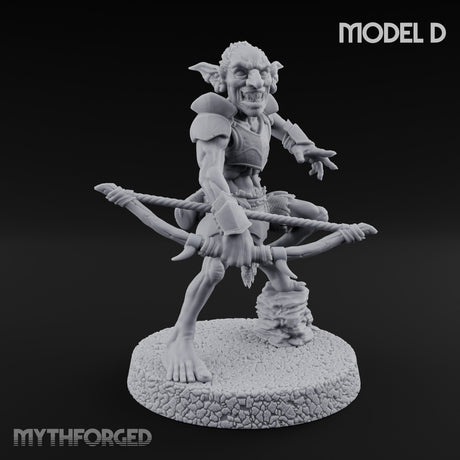 Raiding Rabble Goblin Raider D Miniature for Dungeons and Dragons, Pathfinder or other TTRPGs