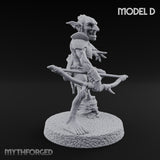 Raiding Rabble Goblin Raider D Miniature for Dungeons and Dragons, Pathfinder or other TTRPGs