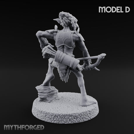 Raiding Rabble Goblin Raider D Miniature for Dungeons and Dragons, Pathfinder or other TTRPGs