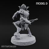 Raiding Rabble Goblin Raider D Miniature for Dungeons and Dragons, Pathfinder or other TTRPGs